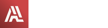 American Mechanical Logo with white lettering for dark backgrounds